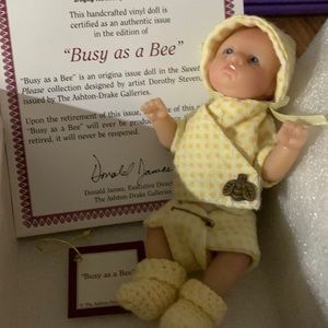 Busy as a Bee collector doll